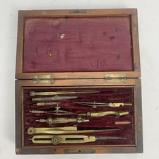 Vintage brass geometry for sale  STOCKPORT