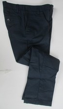 Calça chino LANDS END uniforme escolar marinho frente lisa meninas 10 *NOVA* comprar usado  Enviando para Brazil