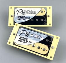 EPIPHONE Pro Zebra Alnico II 57 Classic Probucker Humbucker Pickups 5 CORE WIRE  comprar usado  Enviando para Brazil