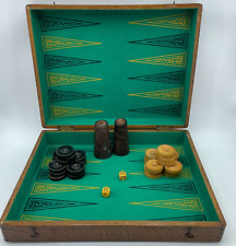 Vtg backgammon wood for sale  New Braunfels