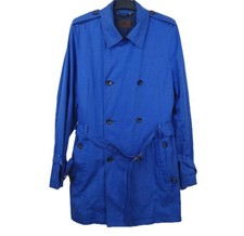 Reiss blue trench for sale  HOVE
