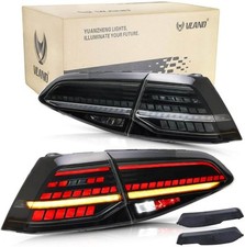 SET FARI FANALI POSTERIORI GOLF 7 E GOLF 7.5 COLORE FUME' FULL LED MATRIX DINAMI comprar usado  Enviando para Brazil