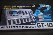 Processador de efeitos de guitarra BOSS GT-1 usado operação confirmada somente corpo e caixa comprar usado  Enviando para Brazil