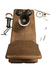 Telefono antico legno usato  Baranzate