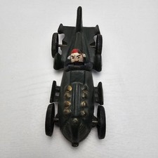 Brinquedo de ferro fundido vintage Hubley carro de corrida Indy com motorista e rodas móveis barbatana traseira , usado comprar usado  Enviando para Brazil