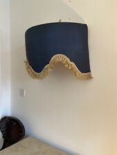 Silk upholstered blue for sale  UK