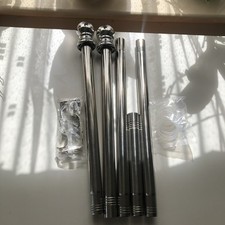 Silver 159cm curtain for sale  LUDLOW