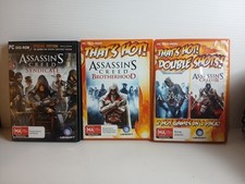 PACOTE Assassins Creed PC x 4 sortido para PC 1,2, Brotherhood, sindicato  comprar usado  Enviando para Brazil