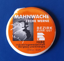 Vintage button mahnwache gebraucht kaufen  Hamm