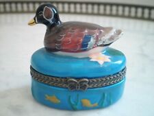 Sublime porcelain duck d'occasion  Expédié en Belgium