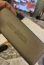 Estuche de vidrio rígido Harley-Davidson negro y gris segunda mano  Embacar hacia Mexico