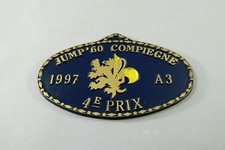 Plaque ovale concours d'occasion  Lyon III