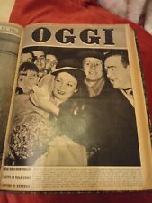 Rivista oggi 1949 usato  Roma