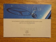 Mercedes maintenance handbook for sale  GOOLE