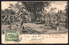 Old postcard congo d'occasion  Expédié en Belgium
