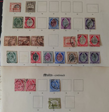 Malta 1903 edward for sale  UK