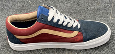 Tênis Vans Old Skool 721278 camurça texturizada cano baixo - Masculino EUA 10 vermelho azul bronzeado comprar usado  Enviando para Brazil