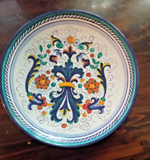Piatto ceramica deruta usato  Altavilla Vicentina
