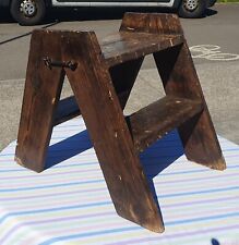 Antique wooden folding for sale  SWANSEA