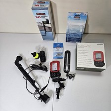 Localizador de peixes HawkEye Fishtrax 1C com tela Virtuview colorida HD - Suportes Scotty comprar usado  Enviando para Brazil