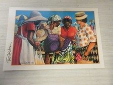 Postcard painting mounette d'occasion  Expédié en Belgium