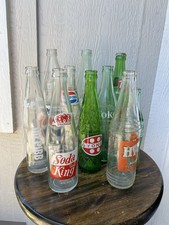 Lote de 10 Garrafas de Refrigerante Vintage - Vidro Verde - Soda King - Pepsi Coca Cola  comprar usado  Enviando para Brazil