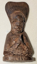 Geschnitzte afrikanische figur gebraucht kaufen  Bergheim