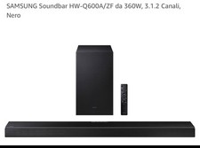 Samsung soundbar q600 usato  Italia