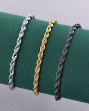 Bracelet torsadé acier d'occasion  Artix