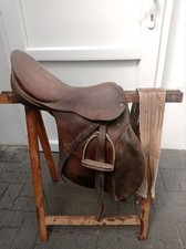 Sattel holz pferd gebraucht kaufen  Leer (Ostfriesland)