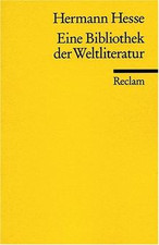 Bibliothek weltliteratur hesse gebraucht kaufen  Berlin