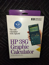 Calculadora Gráfica Hewlett Packard HP 38G De Colección Nueva en Caja con Manuales, Probada segunda mano  Embacar hacia Argentina