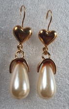Orecchini vintage metallo usato  Capannori