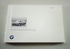 Operating instructions bmw d'occasion  Expédié en Belgium