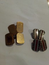 Pair vintage 9ct for sale  ST. AUSTELL