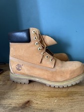 Botas de trabalho masculinas Timberland impermeáveis couro trigo tamanho EUA 11,5. UE 42 comprar usado  Enviando para Brazil