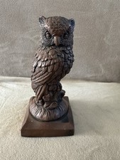 Owl carving sculpture for sale  FAREHAM