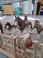 Schleich koppel ind gebraucht kaufen  Halle