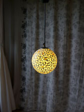 Lampe suspension boule d'occasion  Bourg-de-Visa