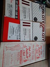 York home programmes for sale  EDINBURGH
