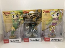 Conjunto amiibo The Legend of Zelda: Toon Link, Wolf Link, Wind Waker, TLP comprar usado  Enviando para Brazil