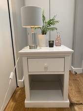 Wooden bedside table for sale  LONDON