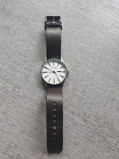NIXON THE SENTRY SS STAINLESS STEEL 42MM BLACK LEATHER WATCH FOR Men's  comprar usado  Enviando para Brazil