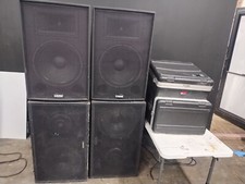 amp mixer speakers passive for sale  Albuquerque