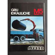 Brochure camion fassi usato  Alessandria