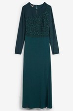 Abendkleid spitze tiefgrün gebraucht kaufen  Deutschland