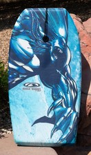 VINTAGE MOREY BOOGIE BODY BOARD ANOS 80 COLEIRA DE SURF PRAIA RARA GARRAS MONSTRO MARINHO 38" comprar usado  Enviando para Brazil