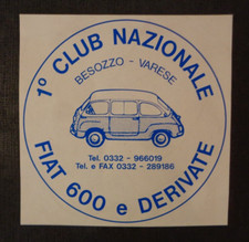 Club fiat 600 usato  Varano Borghi