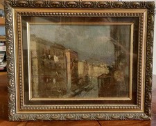 Vecchio dipinto olio usato  Napoli