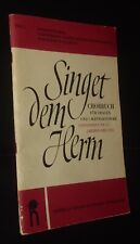 Singet dem herrn gebraucht kaufen  Kiel